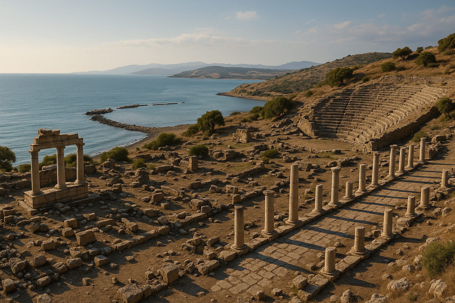 Cyme (Kyme) – Aliağa, İzmir Cyme (Kyme) – Aliağa, İzmir - Antik Kent Fotoğrafı